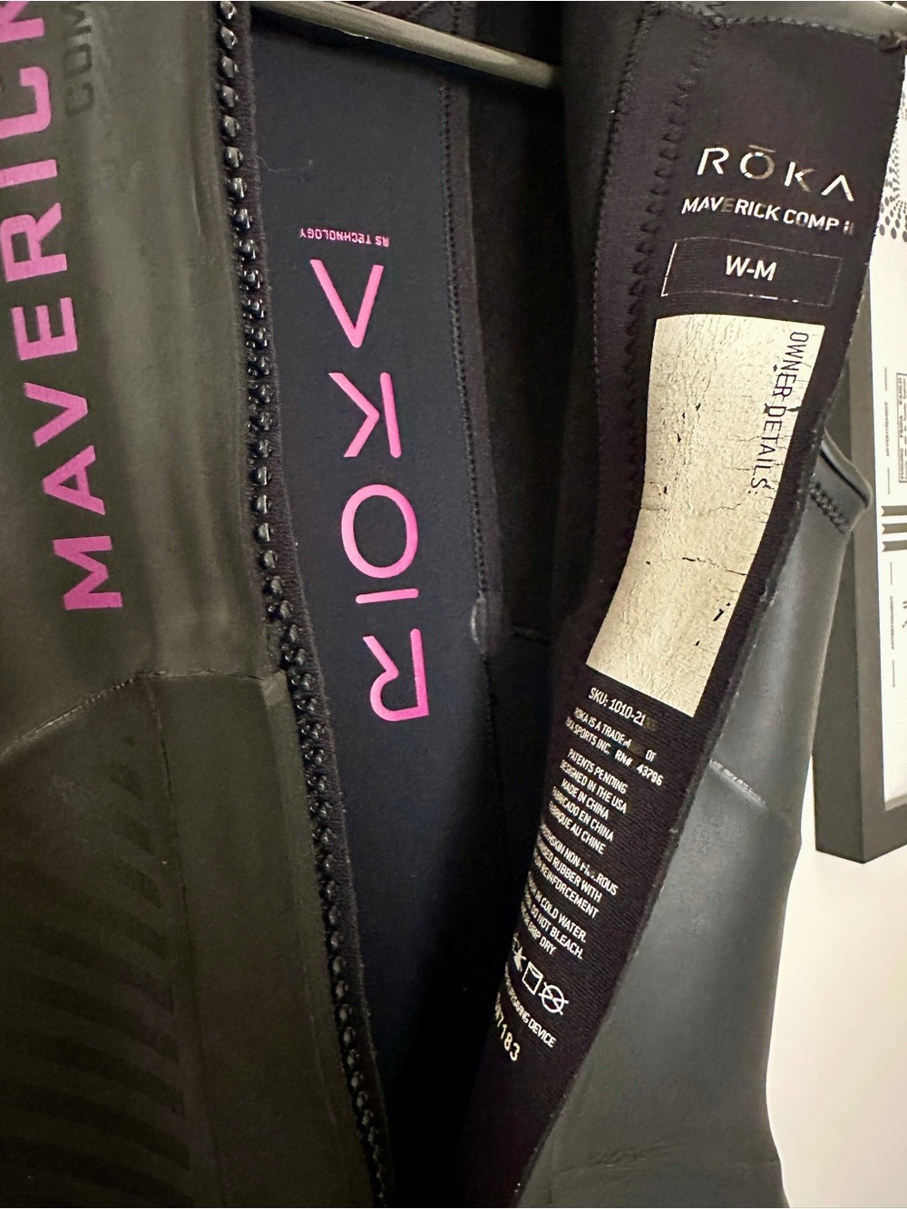 ROKA Women’s Maverick Sleeveless Triathlon Wetsuit - Picture 3 of 4